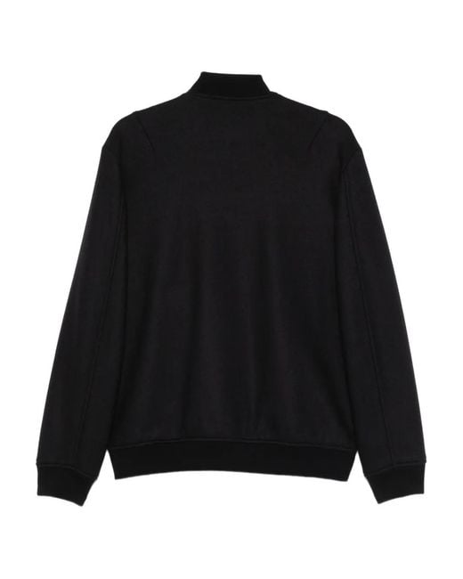 Sunspel Black Buttoned Jacket for men