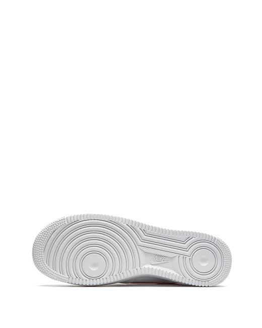 Nike White Air Force 1 07 "Atomic" Sneakers