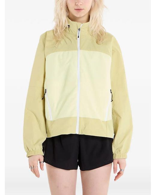 The North Face White Logo-Print Hooded Jacket