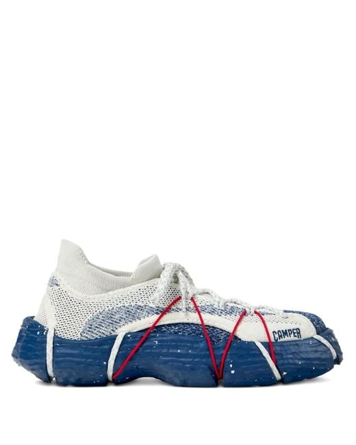Camper Blue Roku Lace-Up Sneakers