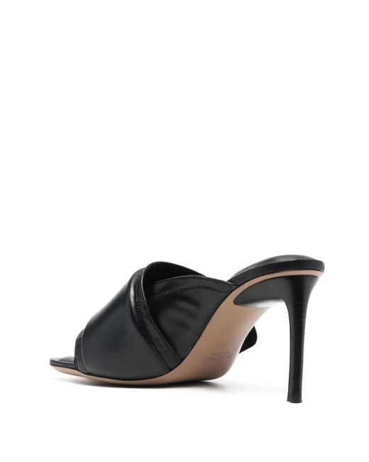 Jacquemus Black Les Splash Aqua Heeled Mules