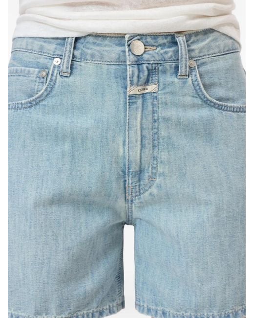 Closed Blue Janey Five-Pocket Shorts
