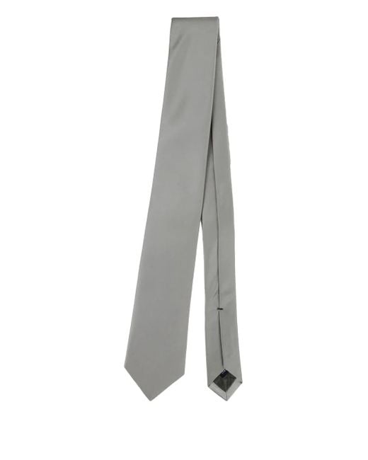 Errico Formicola White Silk Tie for men