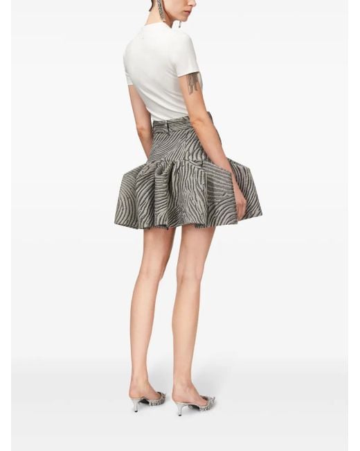 Area T-Shirt Met Print in het Gray