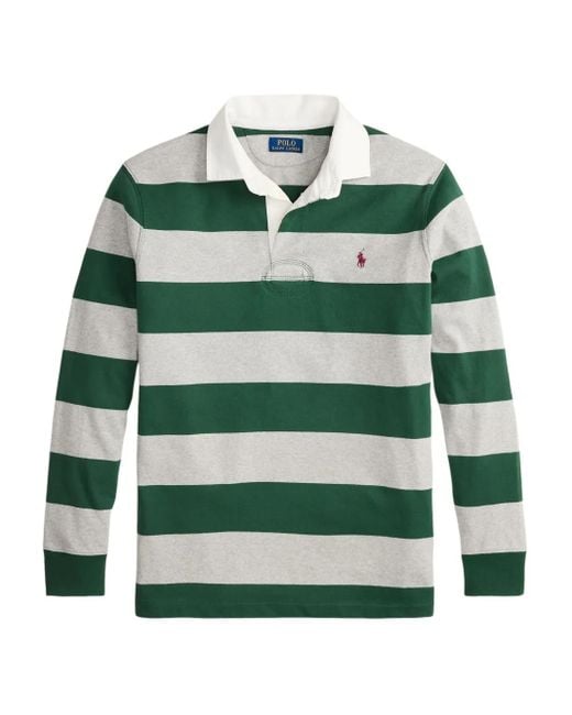 Polo Ralph Lauren Green The Iconic Rugby Shirt for men