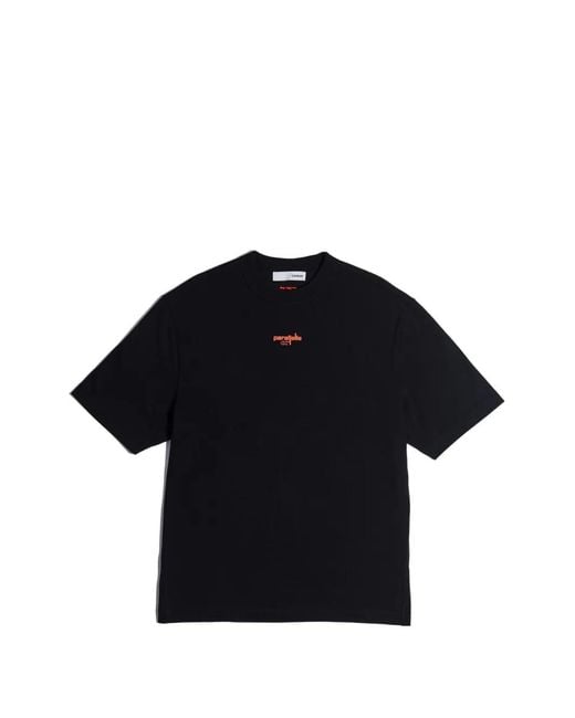 CIARAN Blue X Parallelle Logo-Print T-Shirt