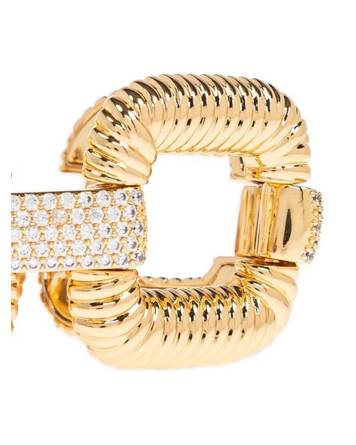 Self-Portrait Metallic Knocker Bracelet