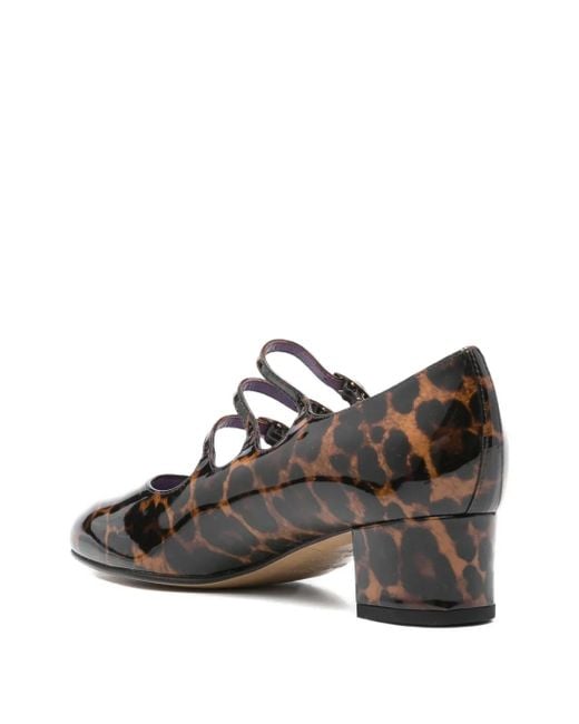 CAREL PARIS Brown 35Mm Kina Leopard-Print Pumps