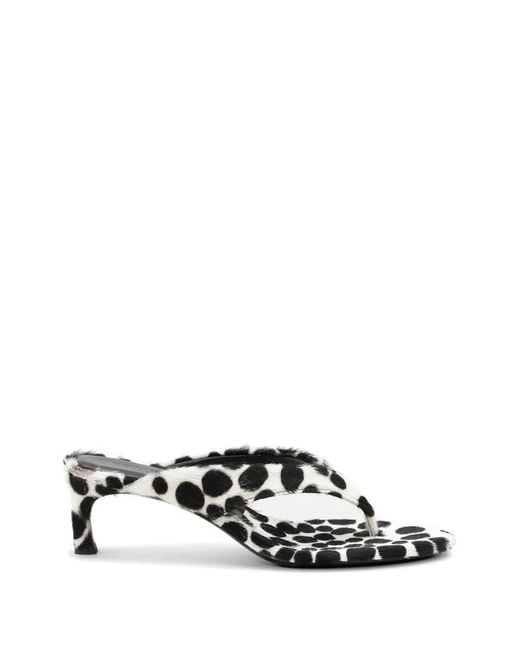 ROTATE BIRGER CHRISTENSEN White Fur Mules