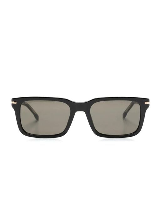 Boss 1628/S Sonnenbrille Mit Eckigem Gestell in Gray für Herren