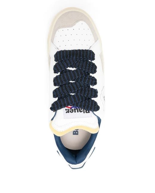 Blauer Harper Sneakers in White für Herren
