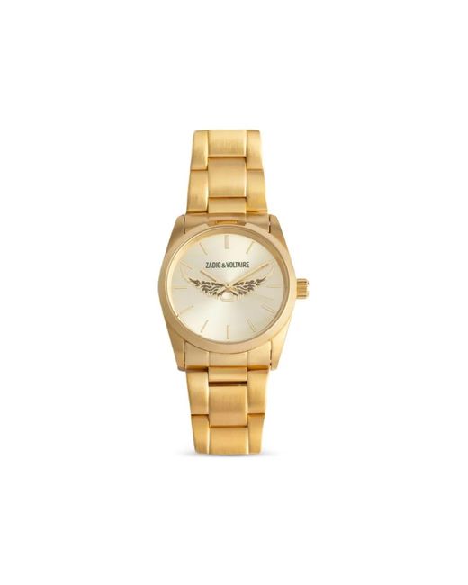 Zadig & Voltaire Metallic Quartz-Movement 36Mm