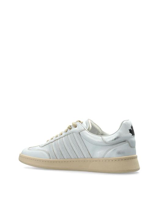 DSquared² White Boxer Sneakers for men
