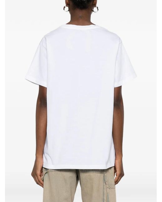 N°21 White Quote T-Shirt