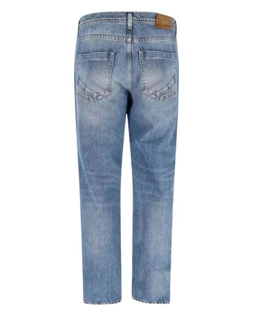Incotex Blue Five-Pocket Jeans for men