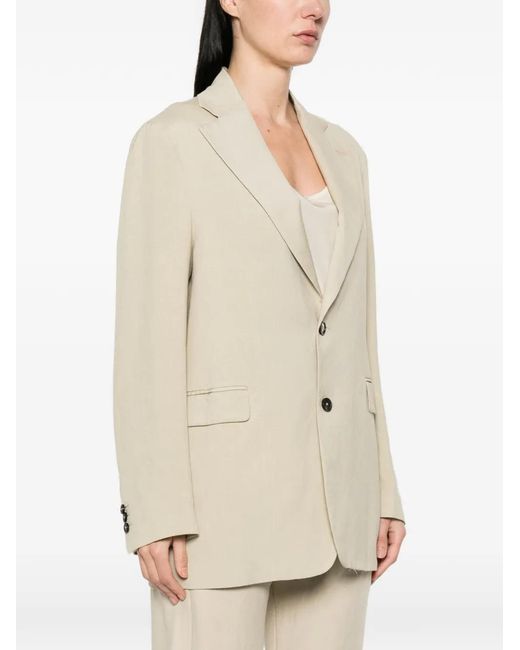 Barena Natural Buttoned Blazer