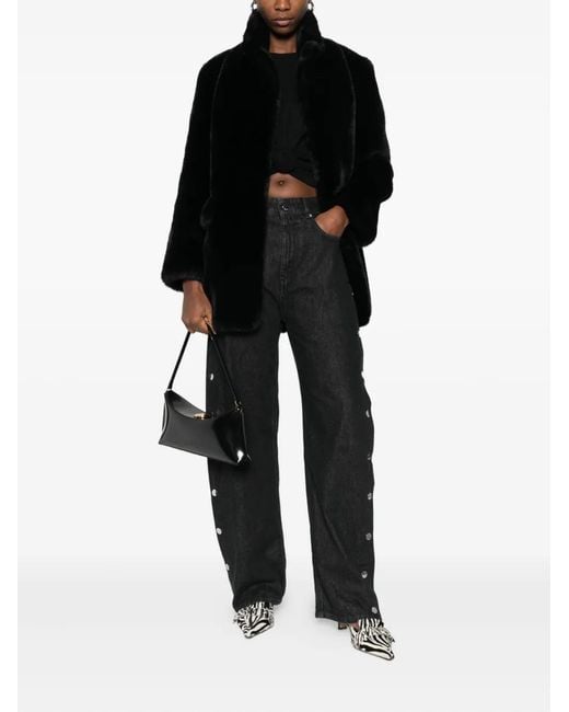 S.W.O.R.D Black High-Neck Jacket