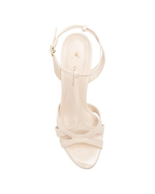 Carrano White Strappy Sandals