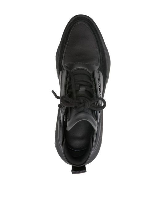Balmain Black B-bold Leather Sneakers