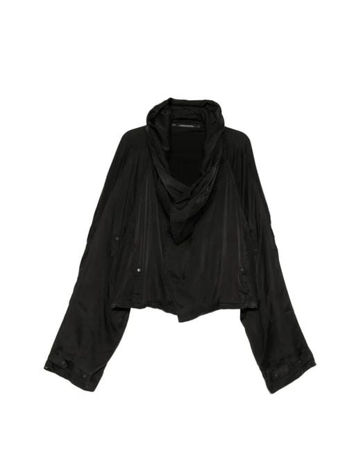 Chaqueta Corta Con Capucha Julius de hombre de color Black