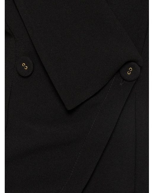 Nissa Black Haut Boutonné À Col V