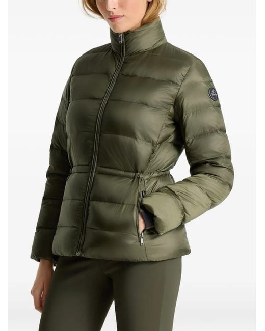 Fusalp Green Kerin Quilted Drawstring Jacket