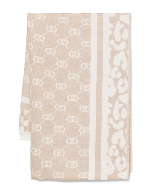 Bufands beige Liu Jo de color Natural