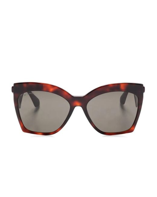 Etro Brown Oversize-Frame Sunglasses