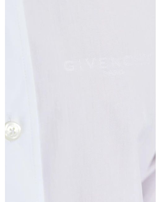 Camicia Slim di Givenchy in White da Uomo