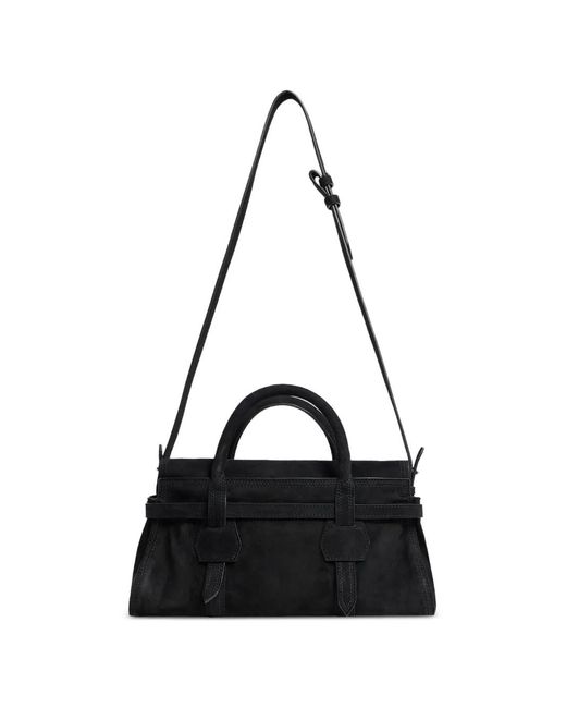 DSquared² Black Suede Tote Bag
