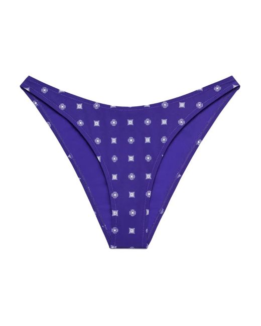 Tory Burch ジオメトリック ビキニボトム Purple