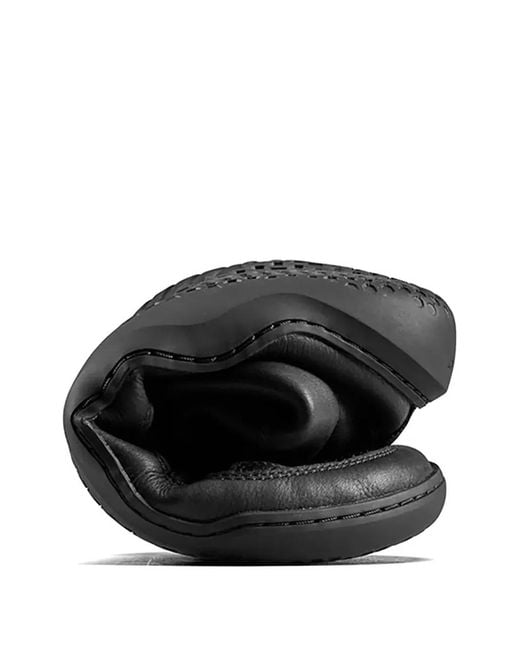 Vivobarefoot Black Gobi Grained-Leather Boots