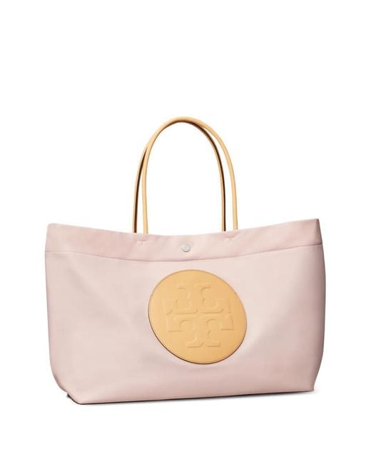 Tory Burch Natural Ella Twist Reversible Tote