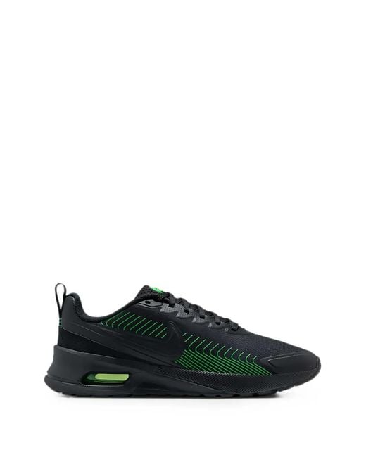 Nike Green Air Max Nuaxis Sneakers for men