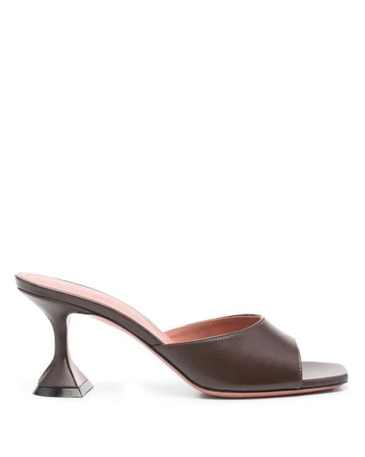AMINA MUADDI Brown 70Mm Lupita Mules