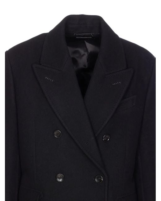 メンズ Tom Ford ダブルコート Black