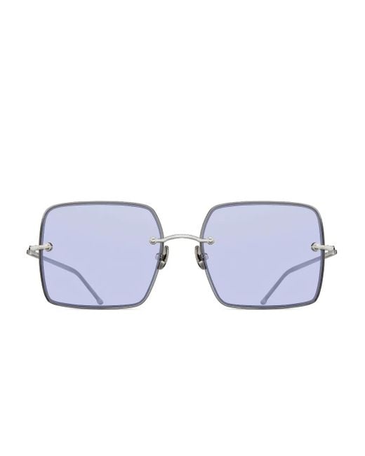 Retrosuperfuture Blue Square-Frame Sunglasses