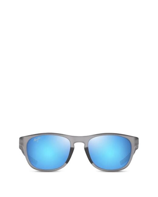 Maui Jim Blue Melemele Square-Frame Sunglasses for men