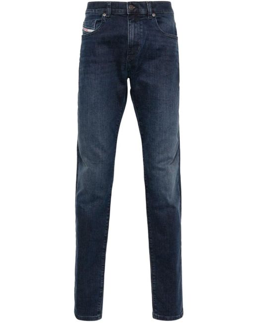 DIESEL Blue 2019 D-strukt Slim-cut Jeans for men