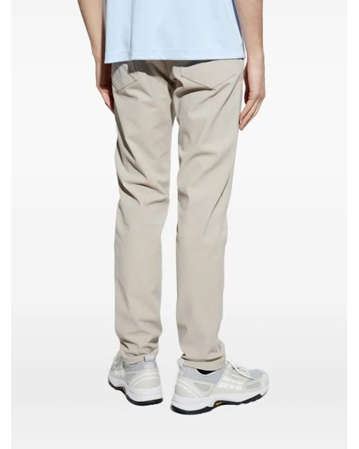 Theory White Tapered Trousers for men