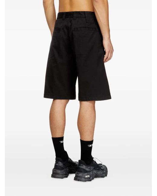 DIESEL Black Hant-Chino-Short for men
