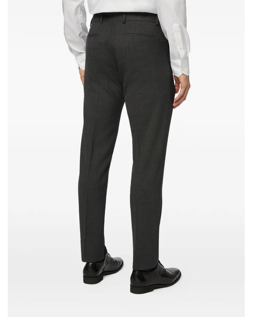 Boggi Black Tailored Trousers for men