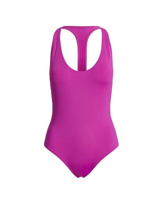 Polo Ralph Lauren Pink Scoop-Neck Racerback Swimsuit