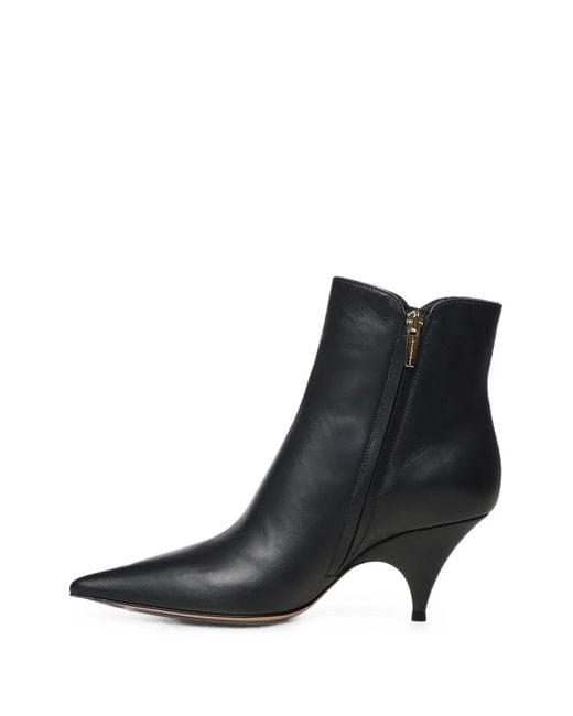 Gianvito Rossi Black Sofia Booties 70