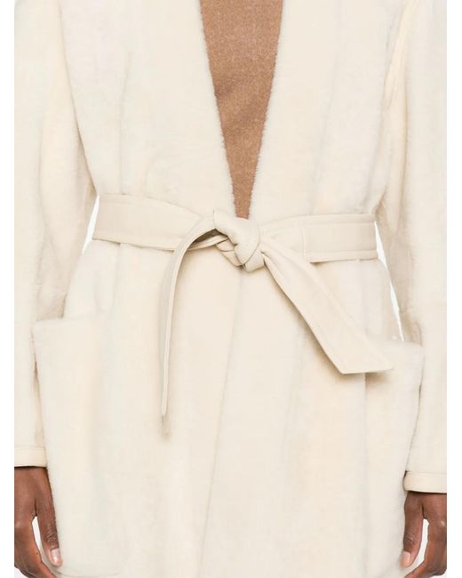 Cappotto di Max Mara in Natural