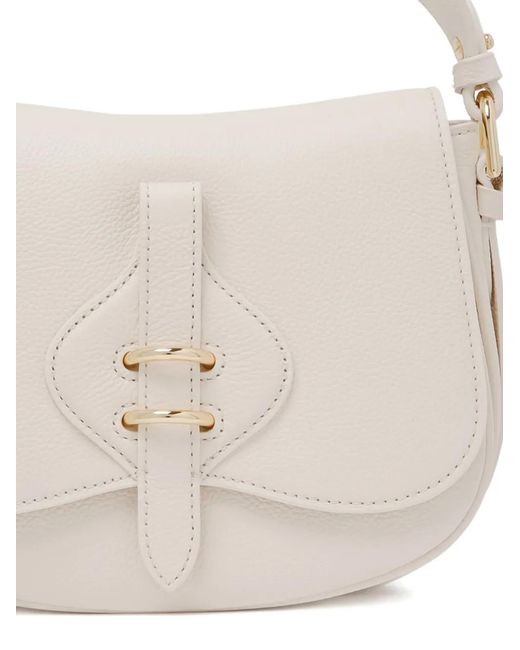 Coccinelle White Small Mavery Tote Bag