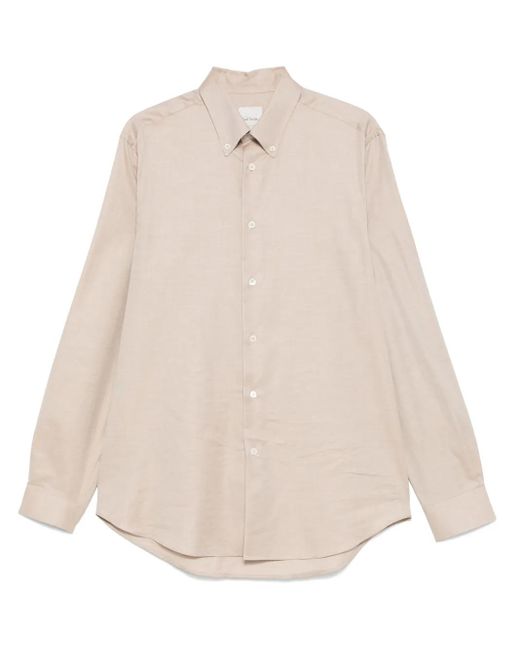 メンズ Paul Smith コットン シャツ Natural