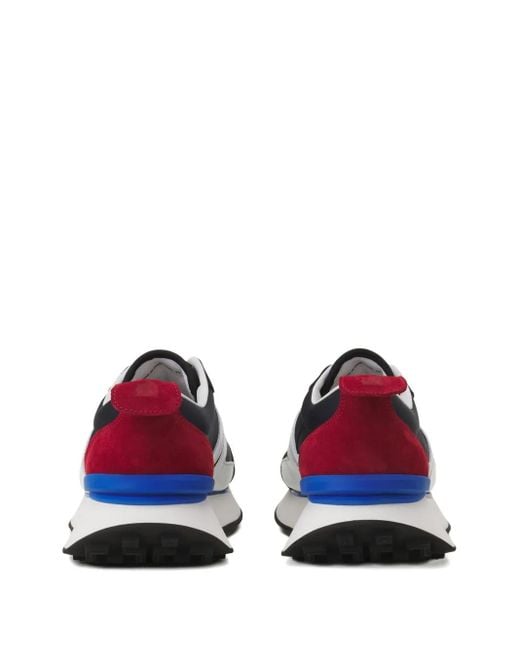 Lanvin Blue Bumpr Mesh Sneakers