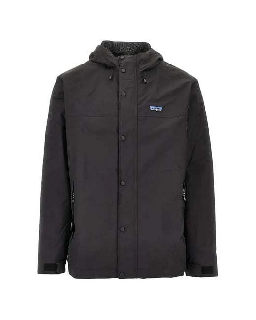 Patagonia Black Everyday Raincoat for men