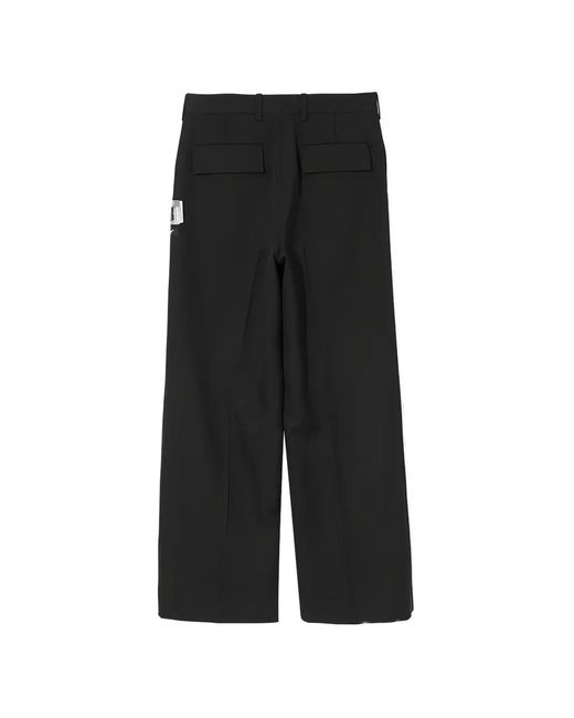 Undercover Black Cindy Sherman Patch Trousers for men